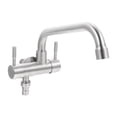 thumbnail image 1 of 1 Ensemble de Robinet Mural Simple Usage 304 Acier Inoxydable, 1 of 8