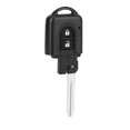 thumbnail image 2 of 2 Buttons Remote Key Housing Case Cover Replacement Fits for Nissan Qashqai X Trail, 2 of 5
