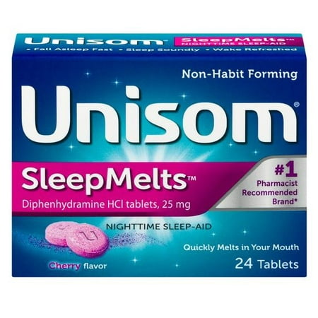 CHATTEM INCORPORATED *** UNISOM SLEEP MELTS (Best Over The Counter Sleep)