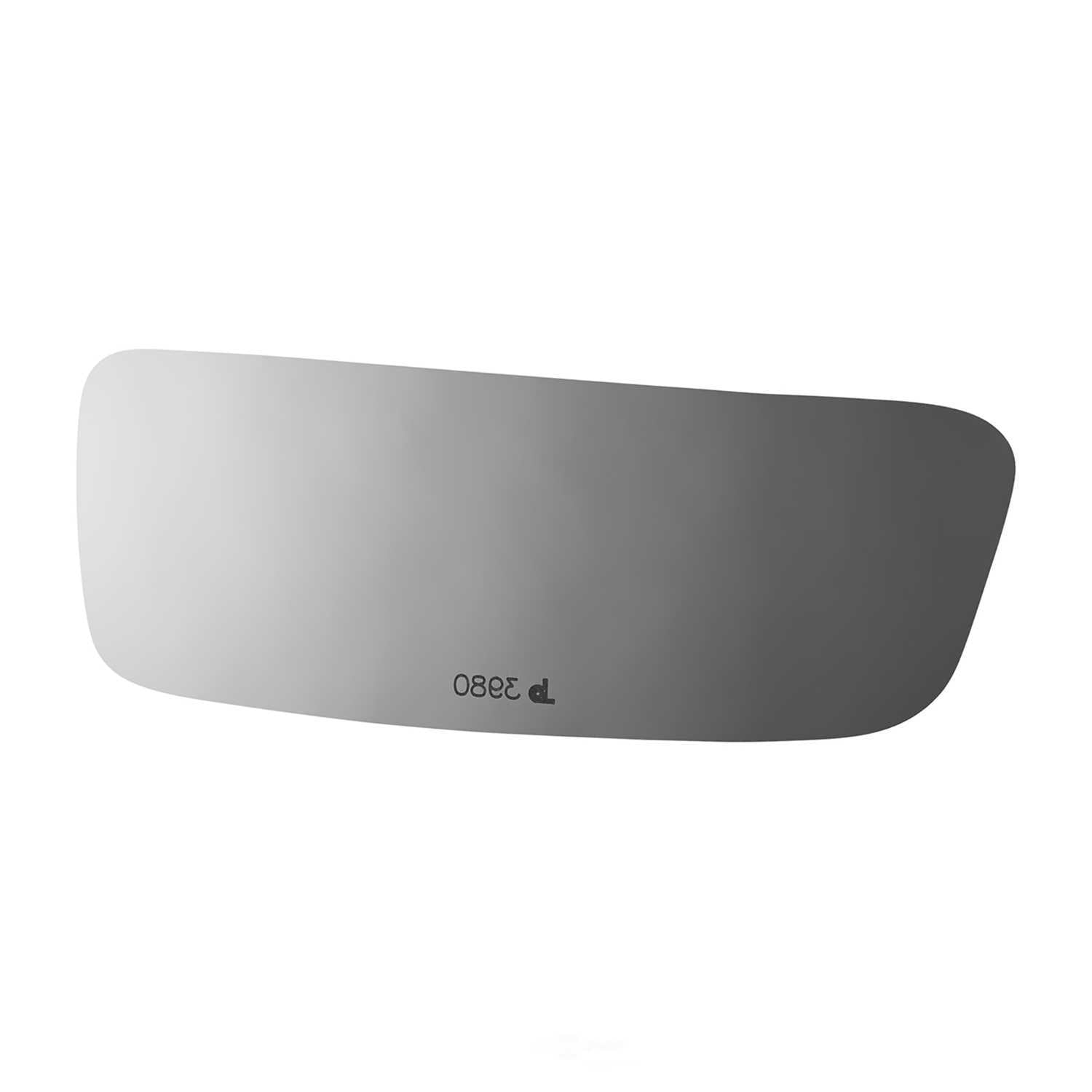 Burco Side View Mirror Replacement Glass - Clear Glass - 3980