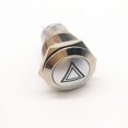 thumbnail image 3 of Interruptor pulsador LED de metal con enclavamiento de 19 mm, luz de advertencia para tablero de instrumentos del automóvil, luz de emergencia, señal de iluminación, interruptor de ventilador de venti, 3 of 5