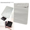 thumbnail image 3 of Fireproof Money Bag, Durable Waterproof Fireproof Document Storage Pouch 2000F with 2 Pockets for Valuables, 3 of 7