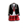 thumbnail image 1 of Disfraz infantil para estudiantes de primaria, coro de secundaria, disfraz de recitación, otoño e invierno, uniforme de estudiante británico de manga larga, 1 of 5