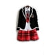 thumbnail image 1 of Disfraz infantil para estudiantes de primaria, coro de secundaria, disfraz de recitación, otoño e invierno, uniforme de estudiante británico de manga larga, 1 of 5