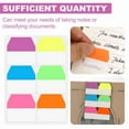 thumbnail image 6 of sixwipe 8 Pack 960 Pcs Sticky Index Tabs, Colored Book Sticky Tabs for Notebooks, Repositionable Page Tabs for Notebooks File Classification, 6 of 6