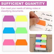 sixwipe 8 Pack 960 Pcs Sticky Index Tabs, Colored Book Sticky Tabs for Notebooks, Repositionable Page Tabs for Notebooks File Classification