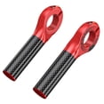 thumbnail image 1 of Bike Grip Bar End Handle ENLEE Auxiliar Riding Horn Rest Handlebar Red Hugtrwg Para estrenar, 1 of 3