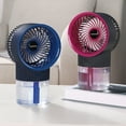 thumbnail image 1 of Ventilador Portátil Recargable, Enfriador, Humidificador con Usb para Dormitorio, Oficina y Escritorio., 1 of 7
