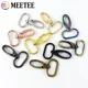 thumbnail image 5 of Meetee 10 Uds 16-38mm bolsa correa gancho hebilla Metal giratorio langosta cierre DIY correas gancho mosquetón llavero hebillas accesorio, 5 of 5