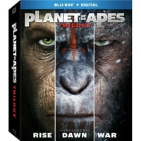Planet of the Apes Trilogy (Blu-ray + Digital)
