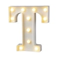 thumbnail image 3 of Lámpara decorativa Homeer, luz digital con números, luz decorativa, marquesina LED de plástico brillante, letras iluminadas, decoración para fiesta de graduación 2023, 3 of 8