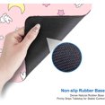 thumbnail image 5 of Pink Desk Pad, Cute Moon Bunny Desk Mat Computer Pad Desktop,Laptop Protector Aesthetic Anime Mousepad Writing Pad for Office Home School,Large Gaming Mouse Pad Tarot Mat,31.5 X 11.8, 5 of 6