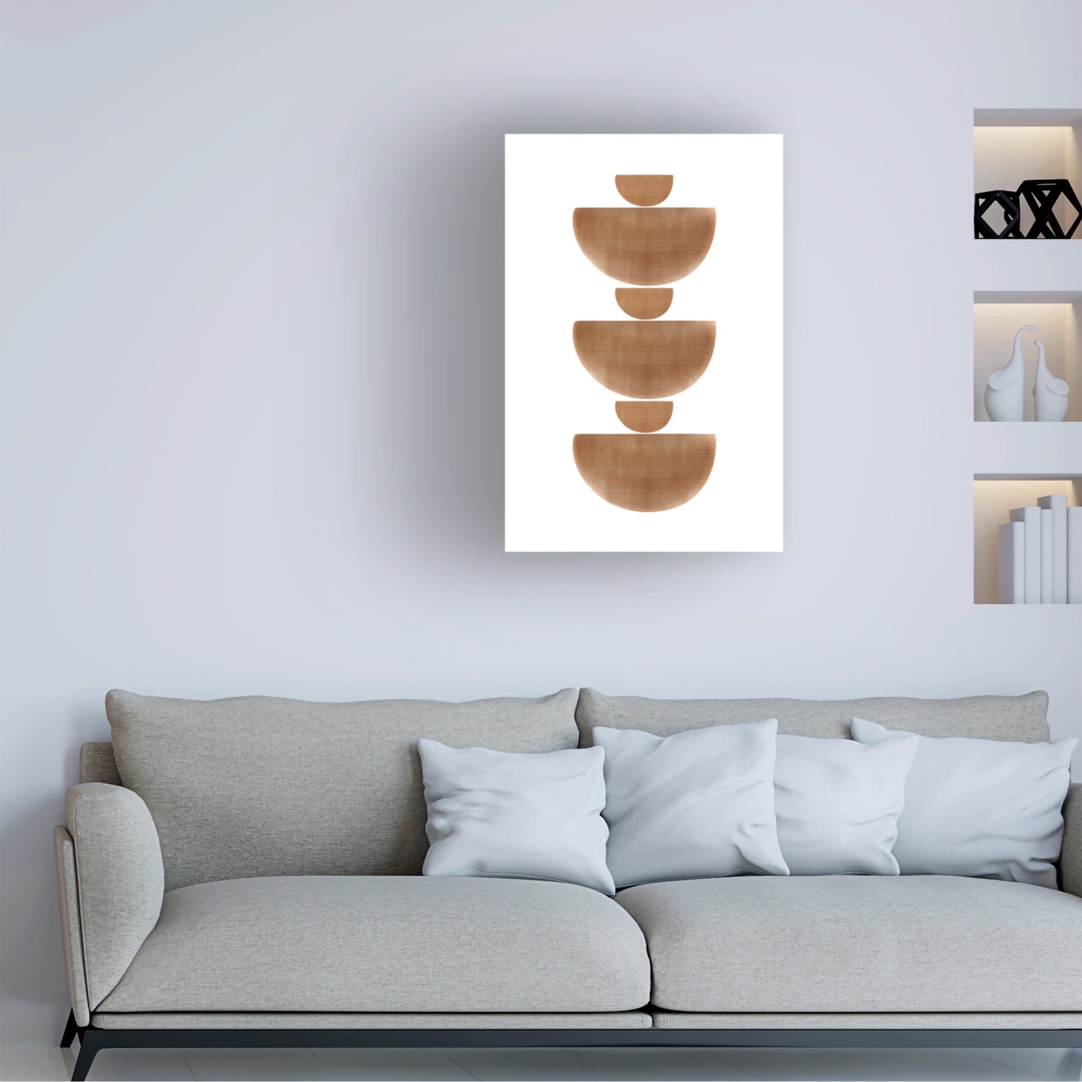 Trademark Fine Art Melloi Art Prints 1013 Canvas Wall Art