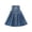 Blue, variant on 3-10Y Girls Summer Casual Sleeveless Denim Dresses V-Neck Button Front A Line Skirt Jean Dress Party Dresses