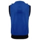 thumbnail image 4 of Chaleco sin mangas con capucy corte ajustado pahombre Chaquecon cordón y cremallecon bolsillos Azul 3XL, 4 of 7