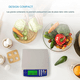 thumbnail image 5 of Báscula de cocina electrónica de 30 kg, báscula digital para alimentos con pantalla LCD, adaptador de corriente de 6 V incluido (tamaño: 30 kg/1 g), 5 of 5