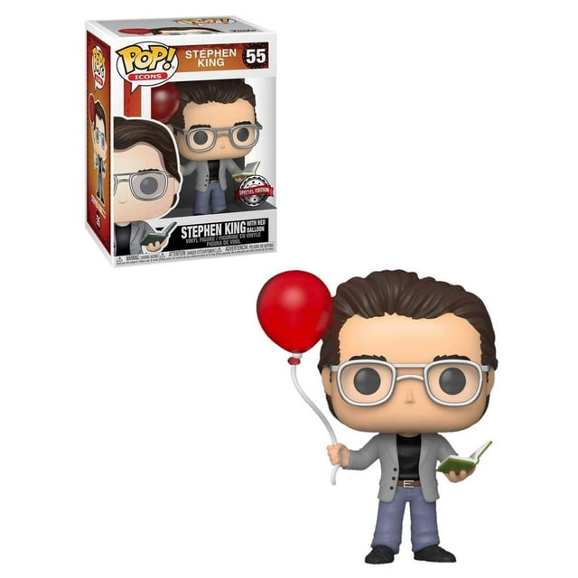 Funko Pop Stephen King with Red Balloon Funko -