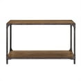 thumbnail image 3 of Pulaski Irwin Wood and Metal Console Table in Brown, 3 of 8