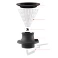 thumbnail image 4 of DOLITY Loviver Coffee Maker Coffee Pot Reusable Coffee s Cup Tool, 4 of 9