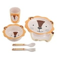 thumbnail image 2 of Baby Tableware Set, Lightweight Dishes Plates Set Skidproof Easy To Clean Dishwasher Safe   For Outdoor, 2 of 8