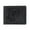 Black, variant on American Bison Leather Horse Embossed Bifold Wallet (Men)