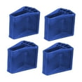 thumbnail image 2 of jinwen 4x Ladder Non Slip Feet Covers Replacement Enhanced Stability Ladder Leg Pad Blue, 2 of 9