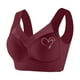 thumbnail image 3 of Brasier Sujetador de Encaje de Talla Grande para Mujer, Ropa Interior sin Aros de Acero, Accesorio Lateral Fino, Ajustado y Ajustable. Grande, 3 of 3