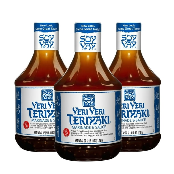 Soy Vay Veri Veri Teriyaki Sauce, 42 oz. 3 PACK