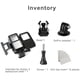 thumbnail image 4 of Cámara impermeable a prueba de agua Caja protectora de buceo Camcorder Protector Accesorios fotográficos Reemplazo para DJI Acción 2 Negro Noticed EL006088-02B, 4 of 7