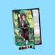 thumbnail image 1 of 小恐龙鬼灭之刃卡牌日本动漫收藏卡鬼灭卡片1元2元5元10元包闪卡as the picture Deng Xun unisex, 1 of 2