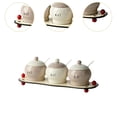 thumbnail image 6 of WeiLaiKeQi Ceramic Condiment Jars Countertop Sugar Bowl for Kitchen Counter Spice B, 6 of 9