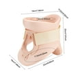 thumbnail image 2 of Neck Brace, Philadelphia Neck Brace, Philadelphia Neck Support Collar, 3 Sizes Philadelphia Neck Brace Cervical Collar Neck Support Pain Relief Neck Orthosis Braces, 2 of 8