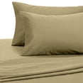 thumbnail image 3 of Just Linen 400 TC 100% Egyptian Cotton Sateen, 4 Piece Queen Sheet Set with Deep Pocketed Fitted Sheet, 3 of 4