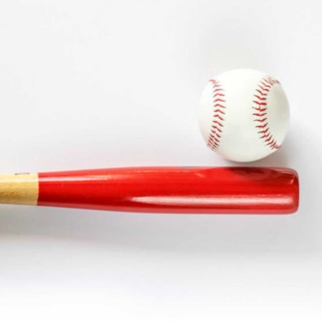 Practice Baseball, Base Ball 9inch Softball, Solid Wood Bat Practice For Sport Team Game Baseball Bat