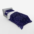 thumbnail image 3 of Ambesonne Floral Bedding Set 4 Pcs, Royal Victorian Pattern, Queen, Dark Purple Lavender, 3 of 3