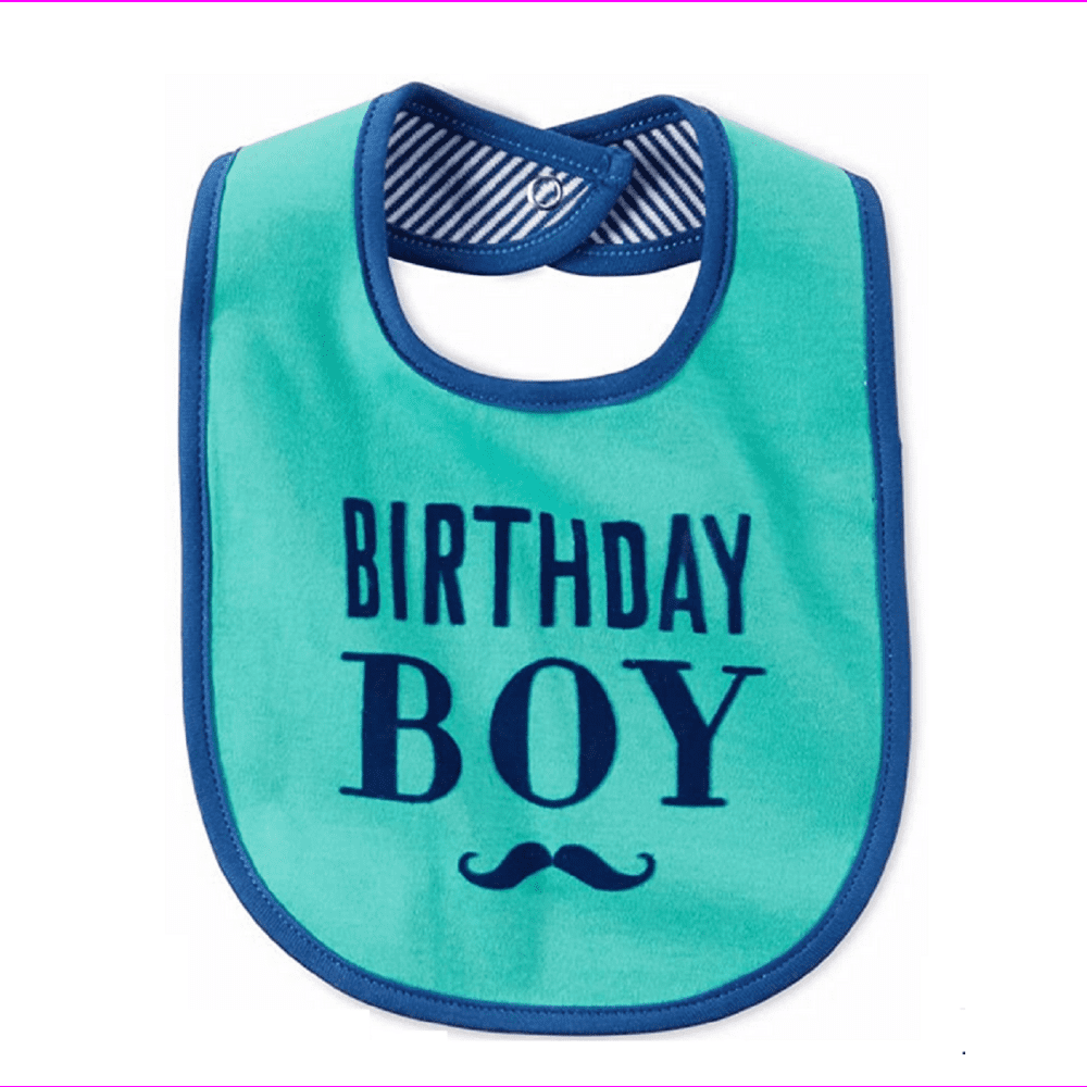 first birthday bib
