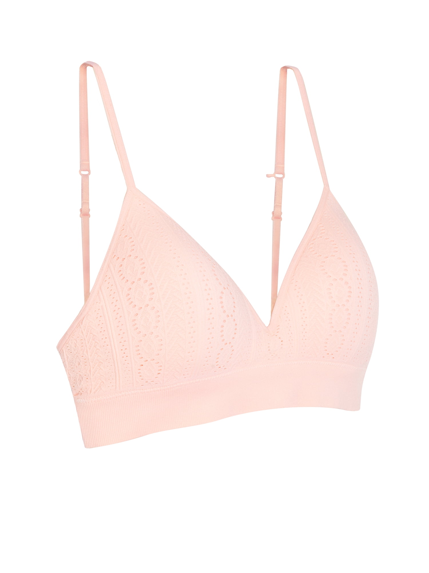 Wonder Nation Girls Seamless Longline Bras, 2-Pack, Sizes 30A-38A