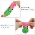 thumbnail image 4 of Unique Bargains Dog Socks Non-Slip Frog Pattern Socks  4 Pcs Pink Green S, 4 of 7