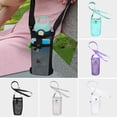 thumbnail image 4 of Dengmore Water Bottle Holder Mesh Water Bottle Mobile Phone Bag Foldable Lightweight Mesh Water Bottle Sleeve Bag for Sports Gym Hiking Camping Walking Travel, 4 of 4