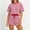 A178 Red, variant on Xdegoge Women's Striped 2 Piece Shorts Set Casual Short Sleeve T Shirt and High Waisted Drawstring Shorts Summer Lounge Active Tracksuit Pajama Sets