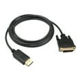 thumbnail image 1 of Amdohai 1.8M DP to DVI Adapter DisplayPort Display Port to DVI Cable Adapter Converter Male to Male Video Cable 1080P for Monitor Projector Display Black, 1 of 5