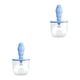 thumbnail image 3 of Minnieouse Cepillo de para bebés con cubierta a prueba de polvo para bebés 360 grados Herramienta de limpieza profunda Cepillo Azul Pequeño 2piezas Minnieouse CBP210212, 3 of 5