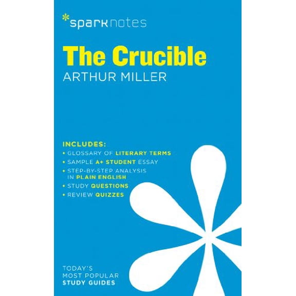 Pre-Owned The Crucible Sparknotes Literature Guide: Volume 24 (Paperback) 141146950X 9781411469501