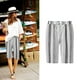 thumbnail image 1 of WILLBEST Pantalones Casuales para Mujer, Cómodos, con Cordón, Cintura Elástica, Suaves y Bonitos, para Playa, de Verano, con Bolsillos, para Uso Diario. Mediana, 1 of 4