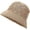 Cute Khaki, variant on YooGuoGuo Women Lady Stylish Crochet Cloche Bucket Hat Cute Lightweight Handmade Knit Summer Slouchy Beanie with Brim
