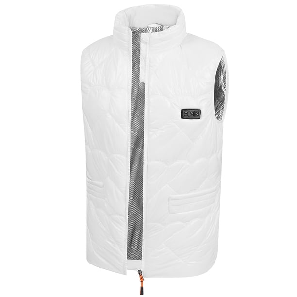 Chaleco Unisex Calefacción Inteligente Carga USB 15 Áreas Calefactadas para Invierno (XXXL)