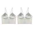 thumbnail image 6 of Sexy Women Camisole Deep V Design Thin and Light Comfortable Solid Color Female Underwear Bra, 6 of 9