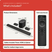 VIZIO M-Series Elevate 5.1.2 Sound Bar with Dolby Atmos and Wireless Subwoofer - M512e-K6