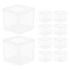 thumbnail image 2 of 10 Uds cajas de dulces cajas de acrílico transparente cubos cuadrados cajas de dulces transparentes pequeñas cajas de almacenamiento de joyería, 2 of 8