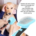 thumbnail image 4 of BIMZUC Cat Brush Painless Massage Hair Removal Needle Comb for Small Medium Large Dogs and Cats Blue, 4 of 9